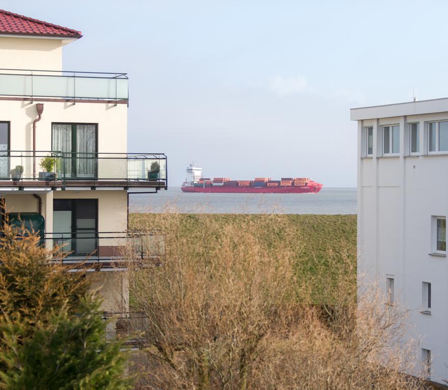 Ferienwohnung Mit Meerblick Grimmershoernbucht Cuxhaven Eksteriør billede